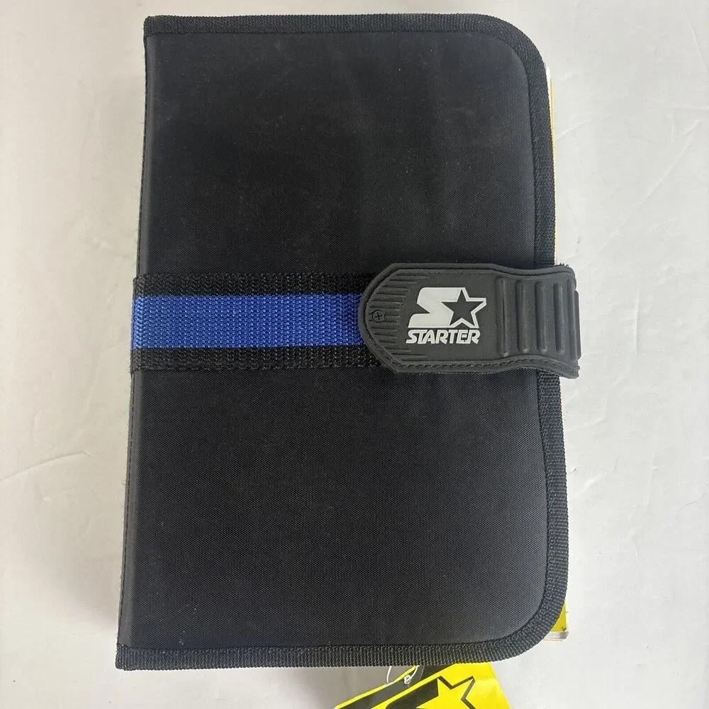 Vintage Starter Notebook in Nylon Folio with Hook Loop Closure